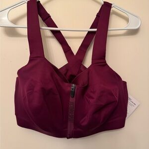 VS Burgundy Sports Bra